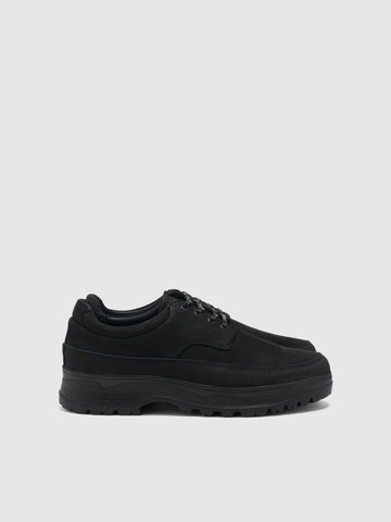 Tarvas Derby Nubuck Black, Shoes