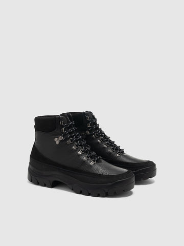 Tarvas Easy Hiker High Leather Black, Boots