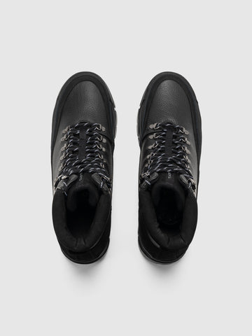 Tarvas Easy Hiker High Leather Black, Boots