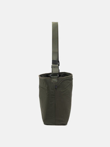 DAIWA Tech Reversible One Shoulder Bag Olive, Shoulder Bags