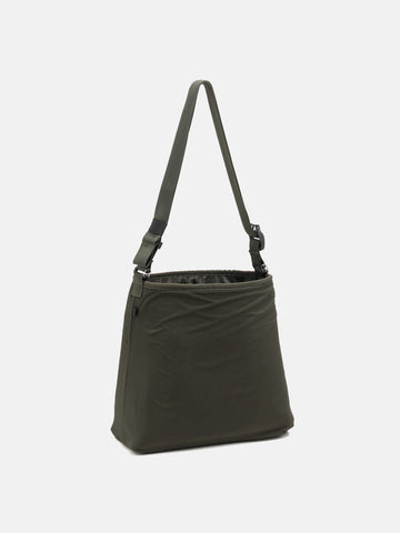 DAIWA Tech Reversible One Shoulder Bag Olive, Shoulder Bags