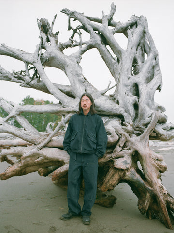 BEAMS the A HAVEN Exclusive Denim Work Blouson Sumi Rinse, Jackets