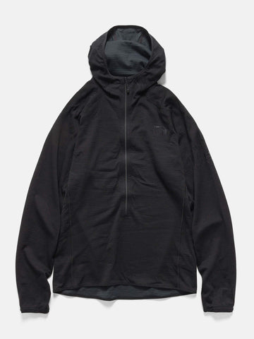Flat shot of the north face DOTKNIT™ AMK Hoodie Black