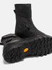 close-up view of the north face Summit Verto SA GORE-TEX Black