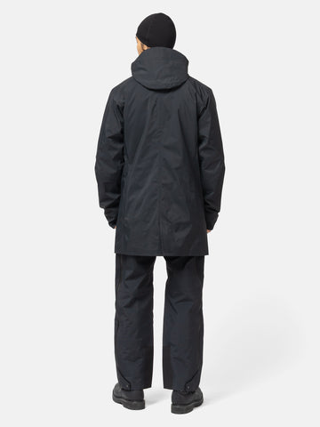 Tilak Shield Coat GTX Caviar Black, Shells & Rain Jackets