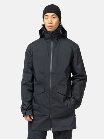 Tilak Shield Coat GTX Caviar Black, Shells & Rain Jackets