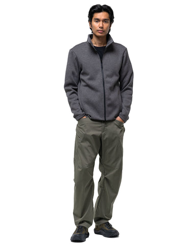 Tilak Poutnik Monk Full Zip Sweater Ash Grey Melange, Sweaters