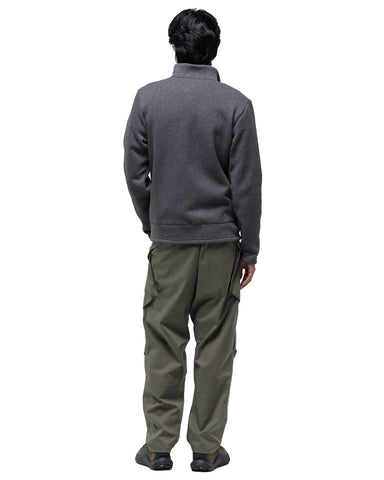 Tilak Poutnik Monk Full Zip Sweater Ash Grey Melange, Sweaters