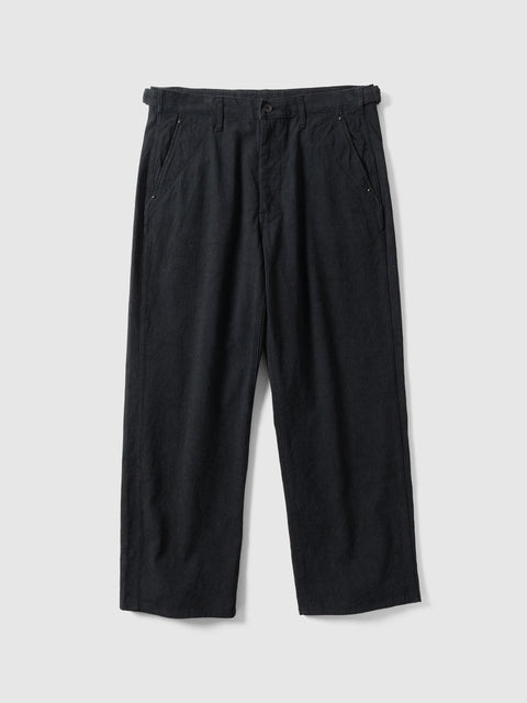 Ulterior Faded Corkscrew Twill Work Pants Faded Black, Pants