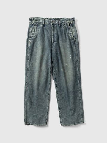 Ulterior Faded Light Denim Work Pants Faded Blue, Jeans