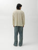 Ulterior W/C Honeycomb HENLEY-NECK Top Ecru, Henley