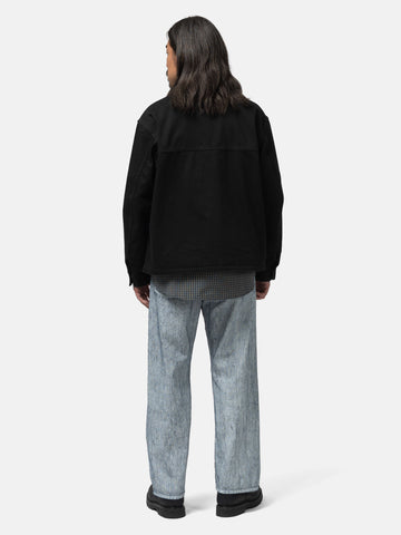 URU Cotton Katsuragi Work Jacket Black, Jackets