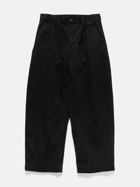 URU Cotton Katsuragi Work Pants Black, Pants