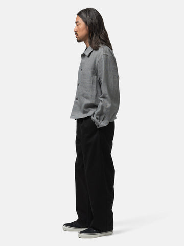 URU Cotton Katsuragi Work Pants Black, Pants