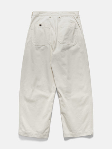 URU Cotton Katsuragi Work Pants Ivory, Pants
