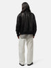 URU Cow Leather Zip Up Blouson Black, Leather Jackets