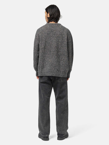URU Crew Neck Knit Charcoal, Sweaters
