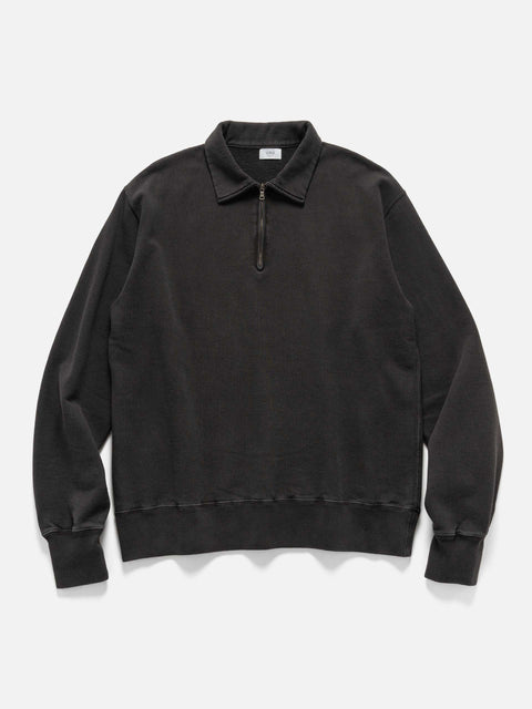 URU Half Zip Sweat Black, Sweatshirts