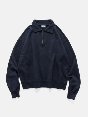 URU Half Zip Sweat Dark Navy, Sweatshirts
