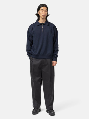 URU Half Zip Sweat Dark Navy, Sweatshirts