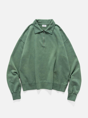 URU Half Zip Sweat T. Green, Sweatshirts
