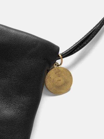URU Leather Pouch Black, Pouches