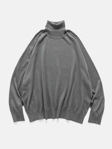 URU Turtle Neck Knit D. Gray, Sweatshirts
