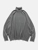 URU Turtle Neck Knit D. Gray, Sweatshirts