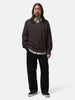 URU V Neck Knit Brown, Sweaters