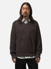 URU V Neck Knit Brown, Sweaters