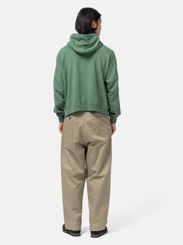 URU Zip Up Sweat T. Green, Hoodies