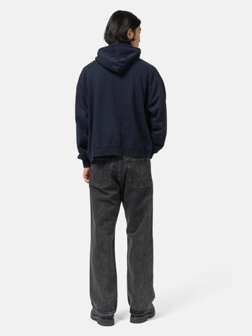 URU Zip Up Sweat Dark Navy, Hoodies