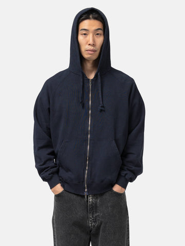 URU Zip Up Sweat Dark Navy, Hoodies