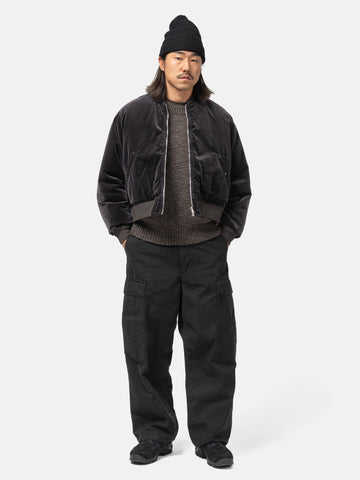 Unlikely-Big-Side-Pocket-BDU-Pants-Black-2