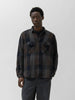 Unlikely Heavy Nel Work Shirts Brown/Gray Plaid, Shirts
