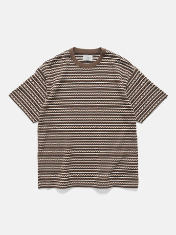 Unlikely Jacquard Knit Tee Brown/Black, T-Shirts