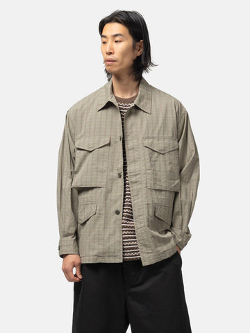 Unlikely M-51 Shirts Jacket Green Plaids, Jackets
