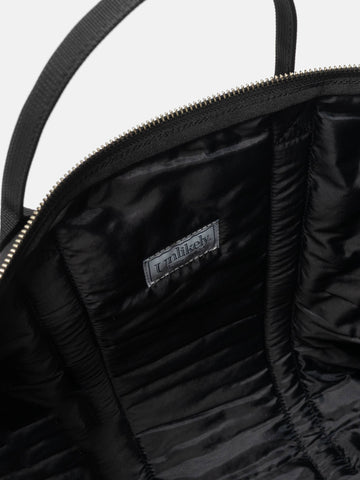 Unlikely "MIL" Helmet Bag Square Black, Shoulder Bags