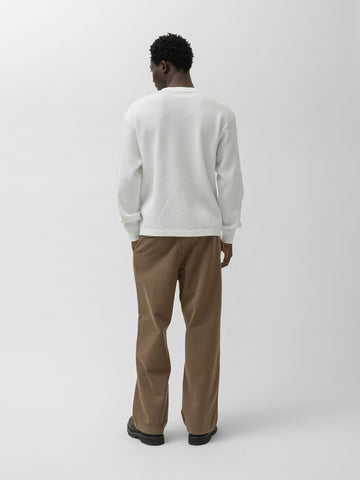 Unlikely Wild Thermal Crew Natural, Sweatshirts