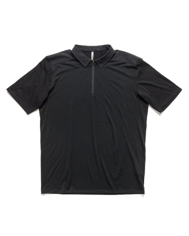 Veilance Frame SS Polo Shirt Black, T-Shirts