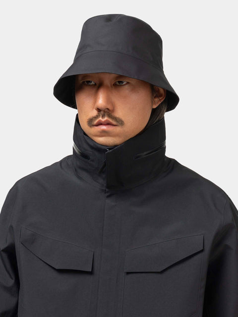 Veilance Bucket Hat Black, Hats