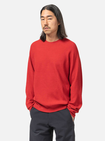 Veilance-Conic-Wool-SweTER-Carmine-4