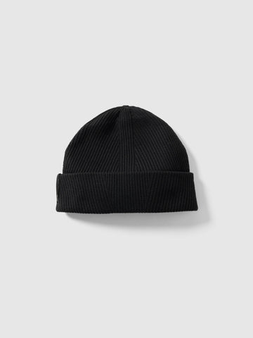 Veilance Conic Wool Toque Black, Beanies