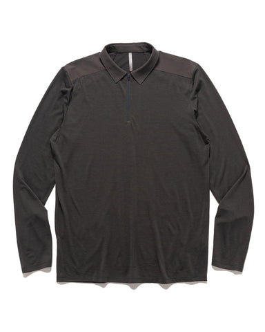 Veilance Frame LS Polo Penumbra, Shirts