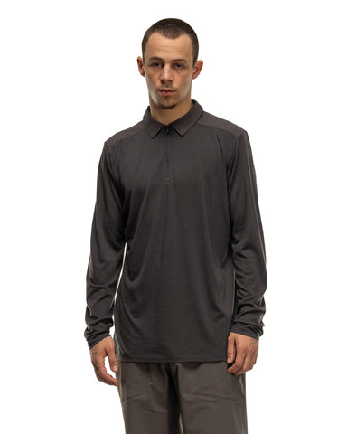 Veilance Frame LS Polo Penumbra, Shirts