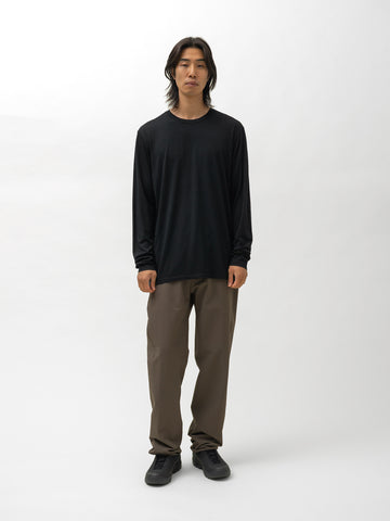 Veilance Frame LS Shirt M Black, T-Shirts