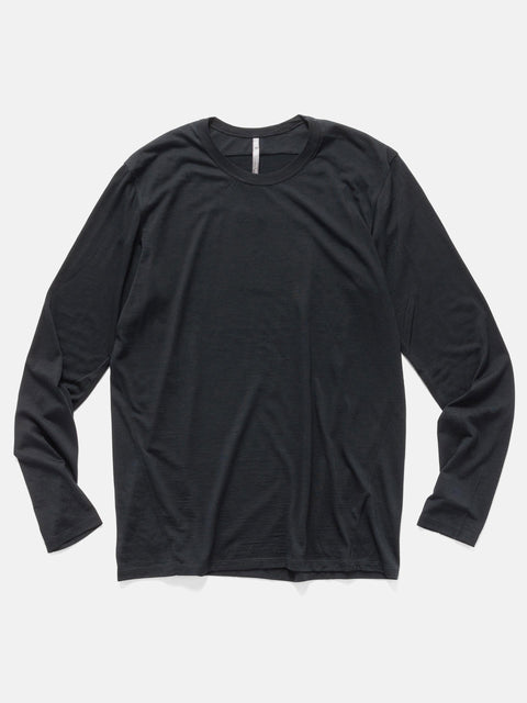 Veilance Frame LS Shirt Black Heather, T-Shirts