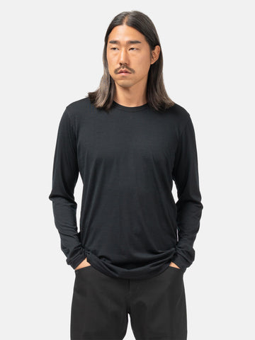 Veilance Frame LS Shirt Black Heather, T-Shirts