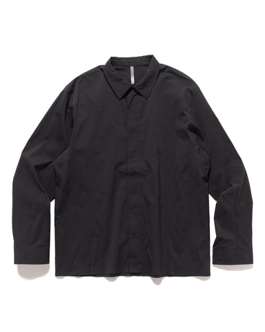 Veilance Metry LS Shirt Black, Shirts