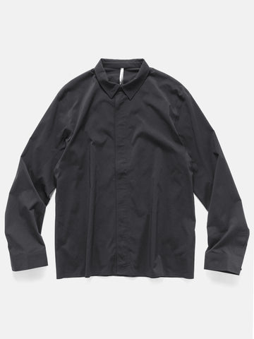 Veilance Metry LS Shirt Black, Shirts